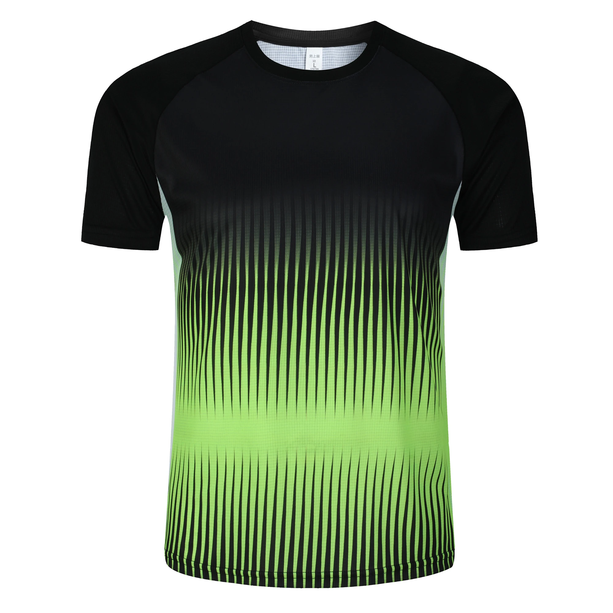 Table Tennis Xu Xin - Fashion Gradient Stripe Print T Shirt