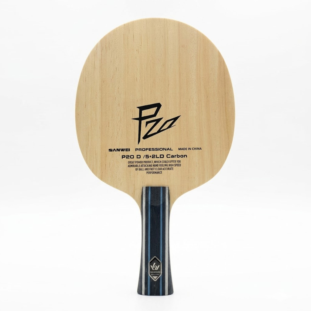 2026 New SANWEI P20 D Carbon T - Table Tennis Custom Bat recension och pris