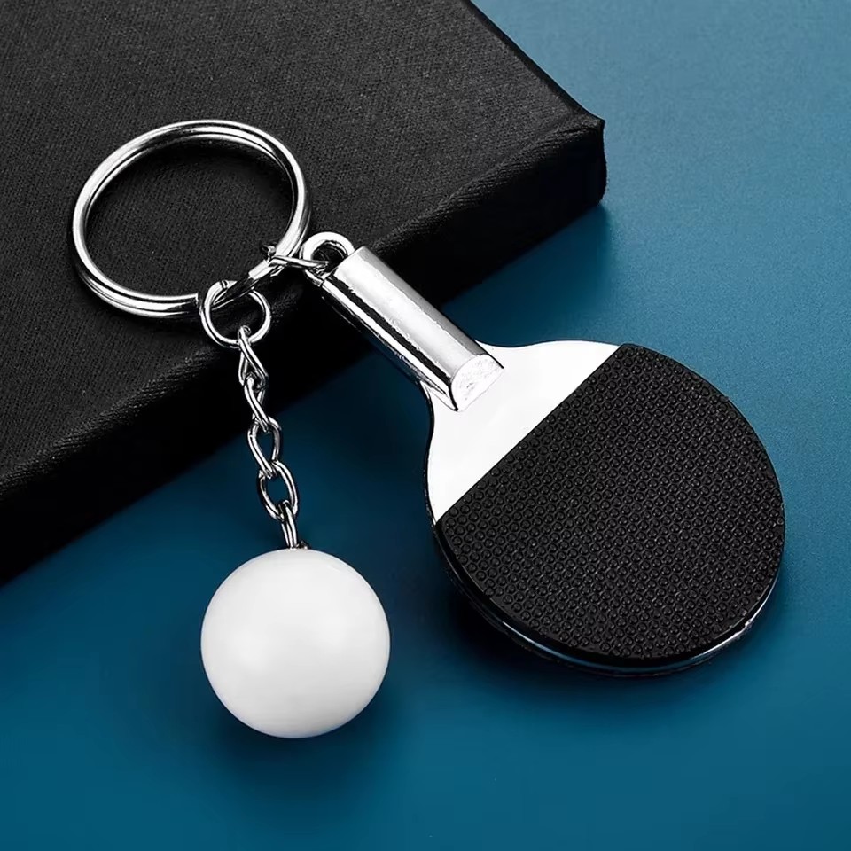 Creative Cute Mini Table Tenni - Table Tennis Keychain recension och pris