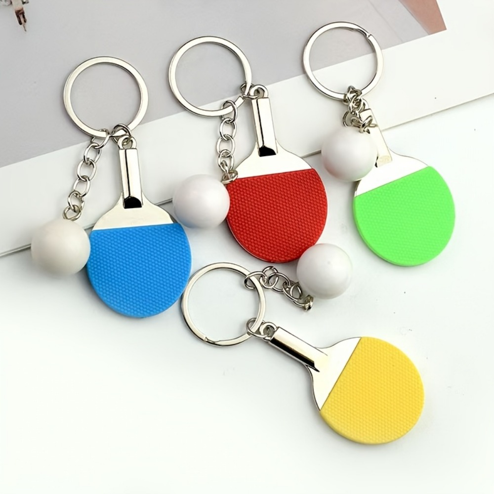 4/8/16 Pcs Mini Table Tennis R - Table Tennis Keychain recension och pris