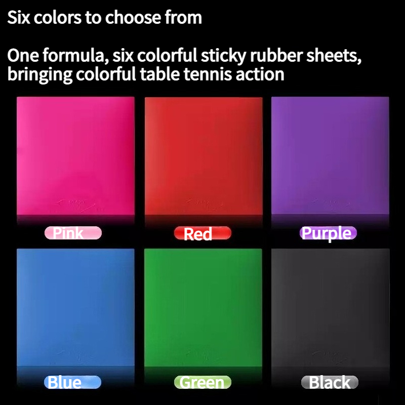 SUNFLEX AGILE Colorful Table T - Table Tennis Rubber Anti Spin recension och pris