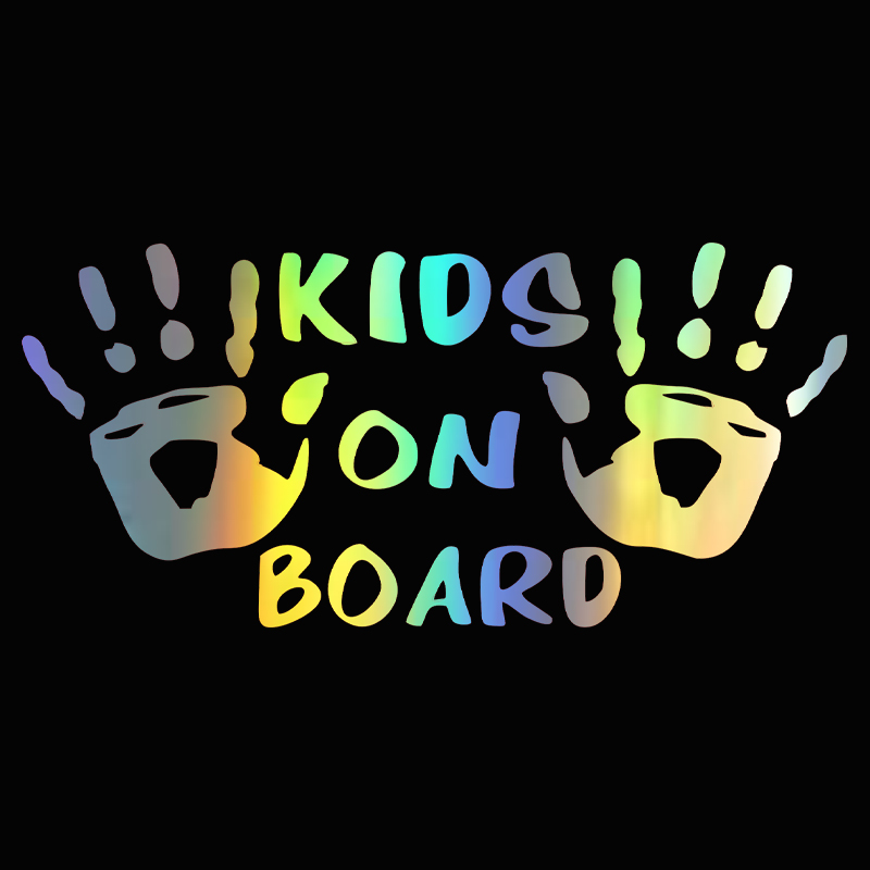 3D Car Sticker KIDS ON BOARD C - Table Tennis Zone recension och pris
