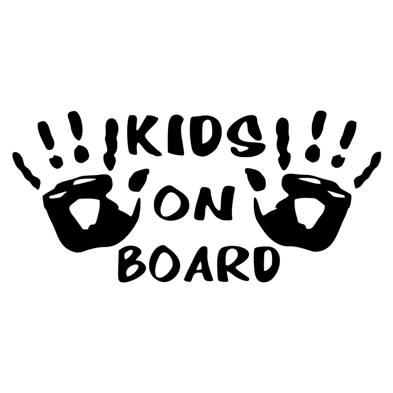 3D Car Sticker KIDS ON BOARD C - Table Tennis Zone recension och pris