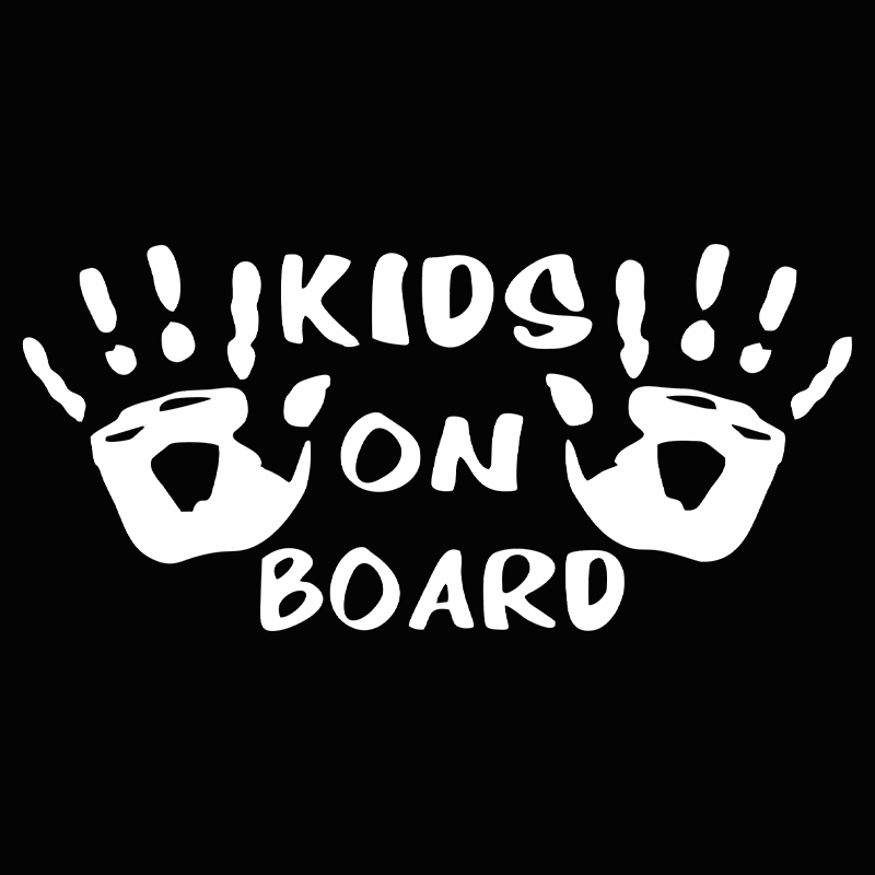 3D Car Sticker KIDS ON BOARD C - Table Tennis Zone recension och pris