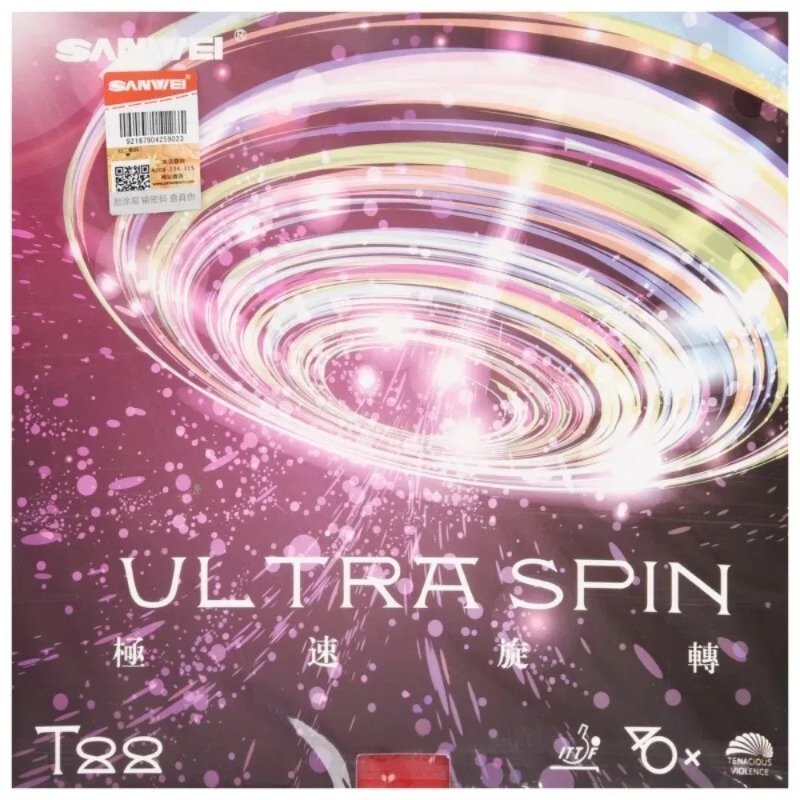 Sanwei  T88 ULTRA-Spin T88-3 T - Table Tennis Rubber Anti Spin recension och pris