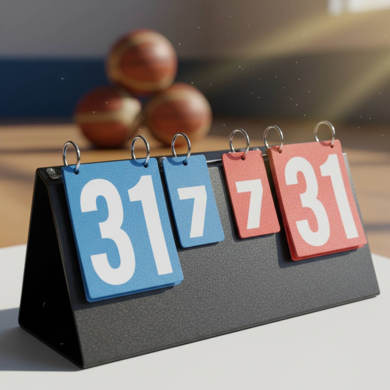 Portable Flip Scoreboard Multi - Table Tennis Double recension och pris