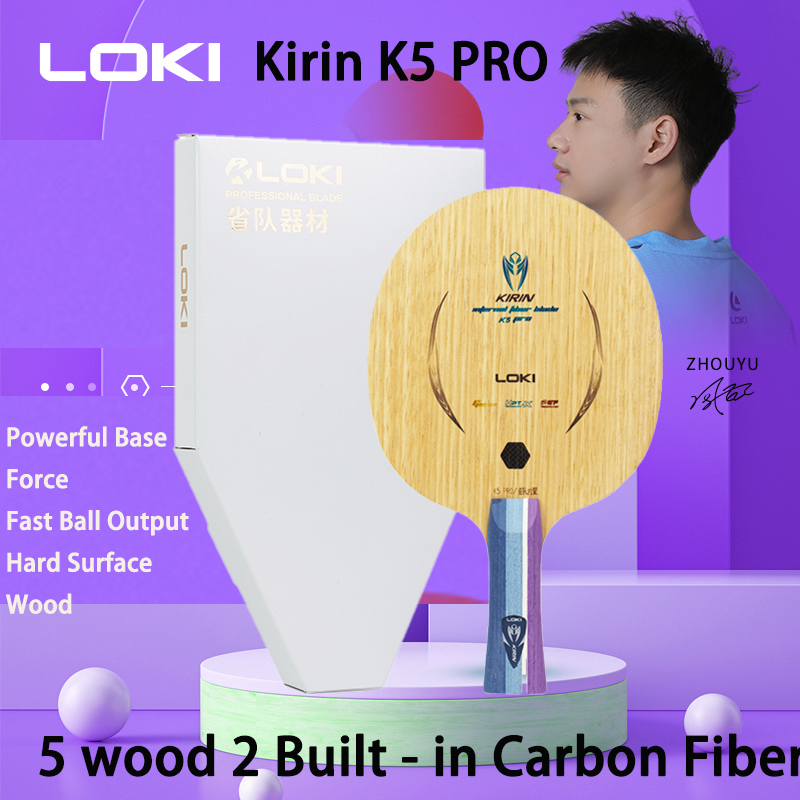 LOKI Kirin K5 PRO 5 Wood 2 Inb - Table Tennis Movie recension och pris