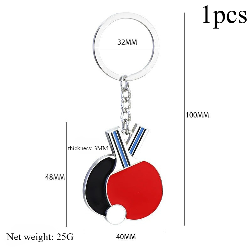 Table Tennis Key Chain & Brace - Table Tennis Keychain recension och pris