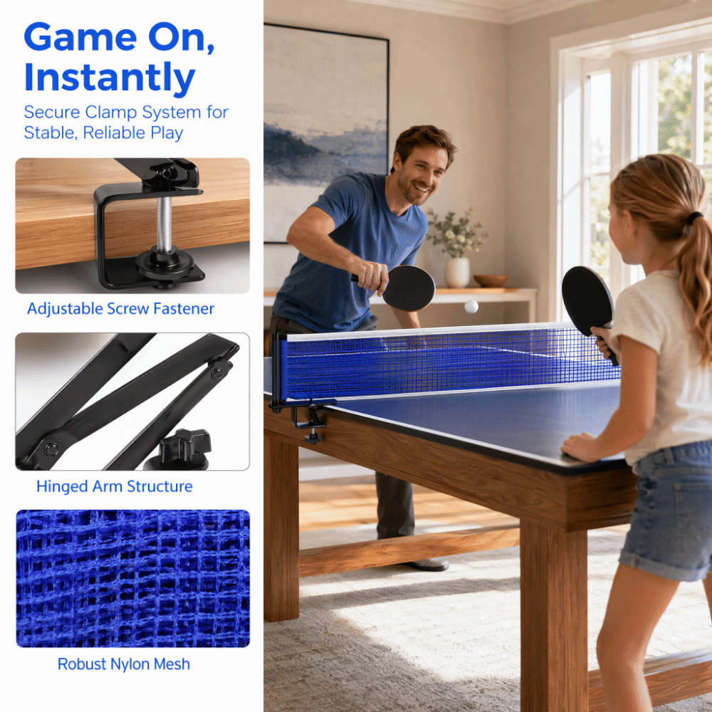 Professional Nylon Table Tenni - Table Tennis Net Set recension och pris
