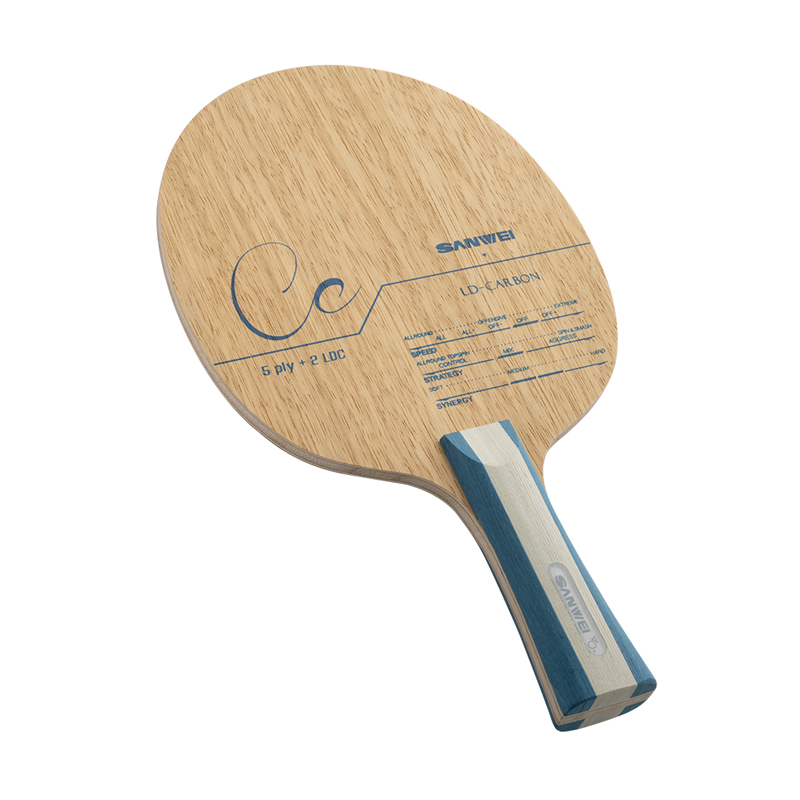 SANWEI CC CARBON Table Tennis  - Table Tennis Custom Bat recension och pris