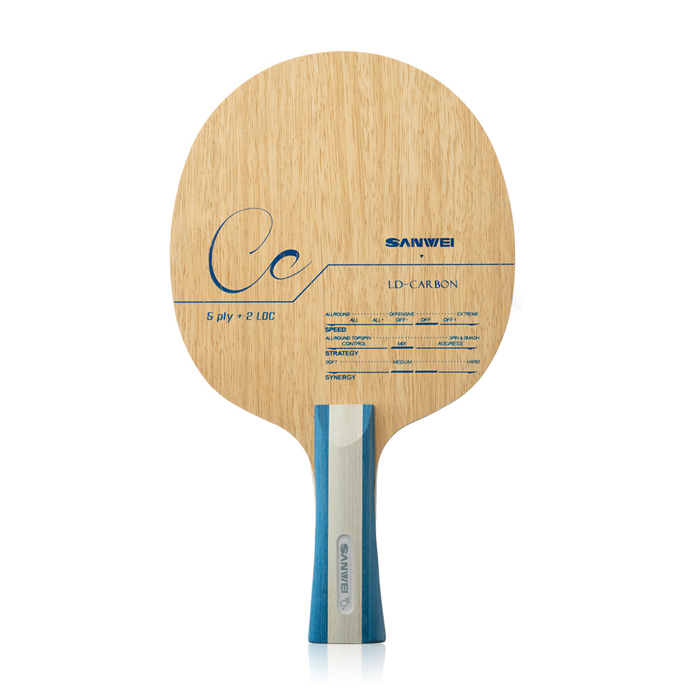 SANWEI CC CARBON Table Tennis  - Table Tennis Custom Bat recension och pris
