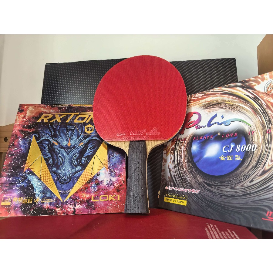 LOKI Kylin K6 Carbon Table Ten - Table Tennis Custom Bat recension och pris