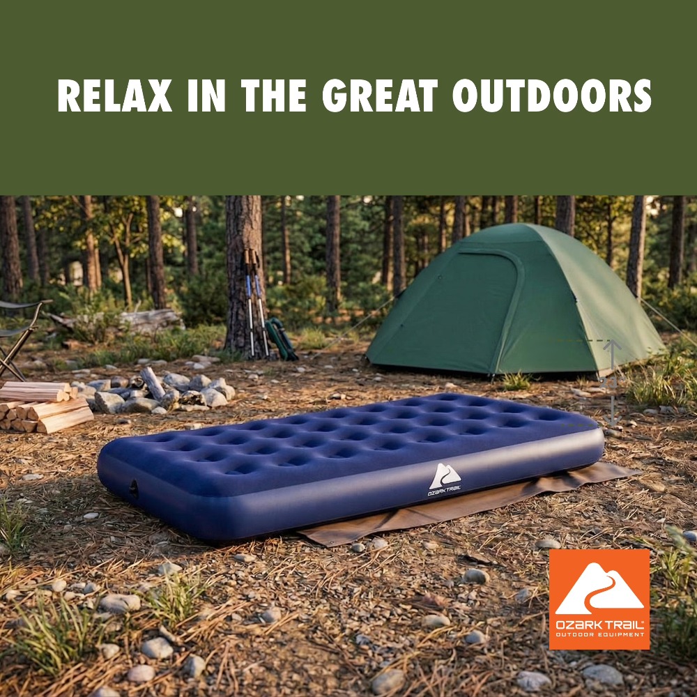 Twin Air Mattress 10 Inch Air  - Table Tennis Double recension och pris