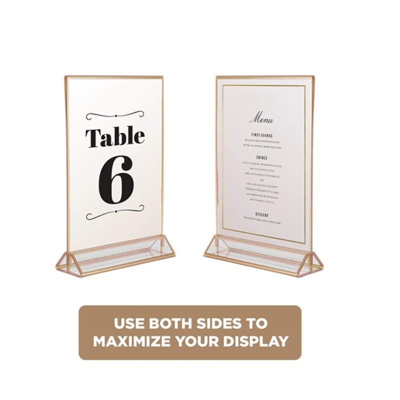 Clear Acrylic Wedding Table Nu - Table Tennis Zone recension och pris