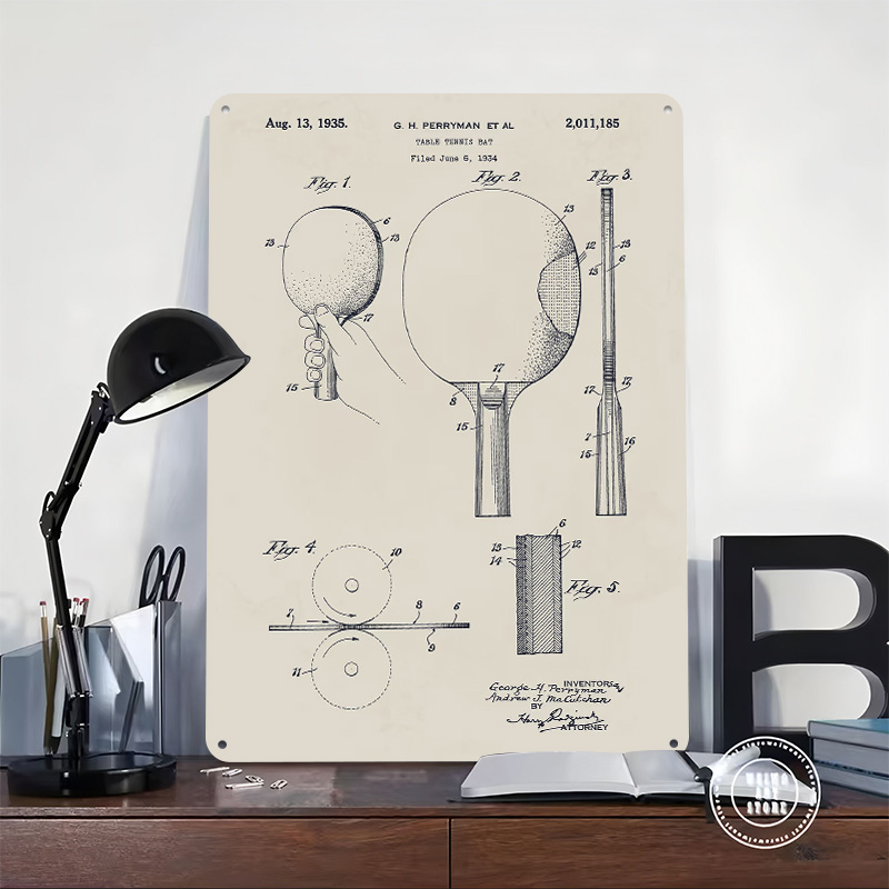 Table Tennis Bat Patent Metal  - Table Tennis Custom Bat recension och pris