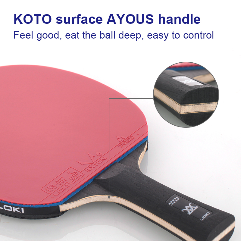 Customized Table Tennis Bats I - Table Tennis Custom Bat recension och pris