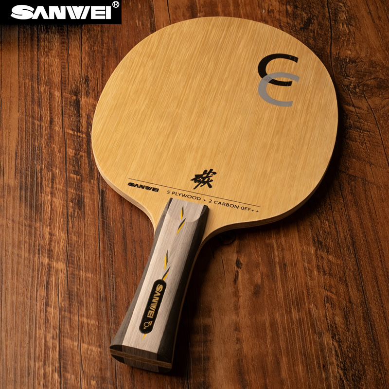 SANWEI CC CLASSIC Carbon Table - Table Tennis Custom Bat recension och pris