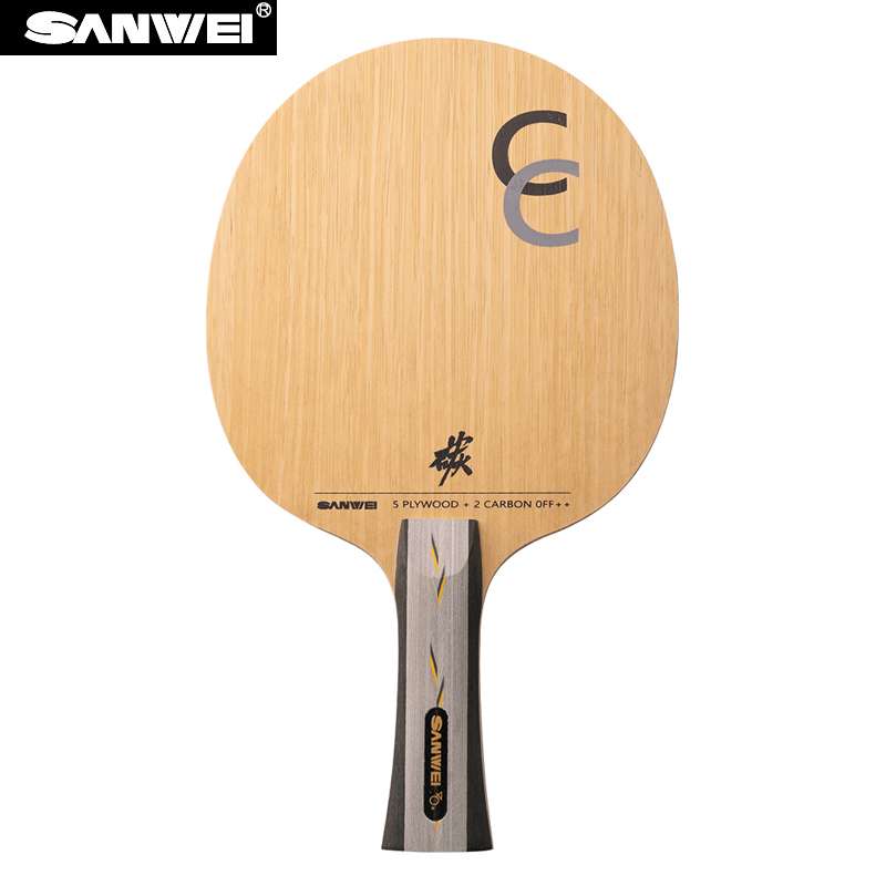 SANWEI CC CLASSIC Carbon Table - Table Tennis Custom Bat recension och pris