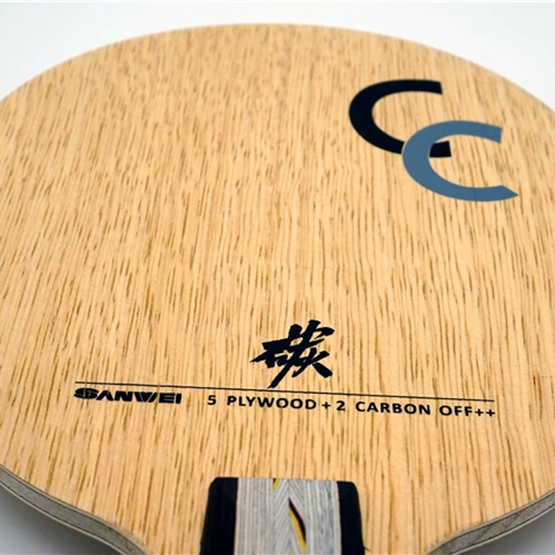 SANWEI CC CLASSIC Carbon Table - Table Tennis Custom Bat recension och pris