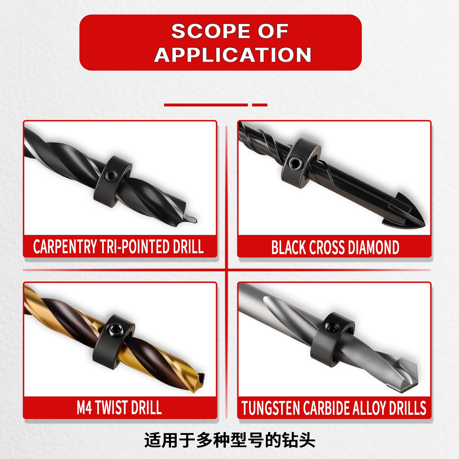 Drill Bit Limit Ring, Twist Dr - Table Tennis Zone recension och pris