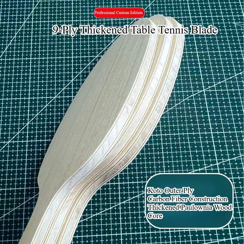 9-ply Thickened Table Tennis B - Table Tennis Custom Bat recension och pris