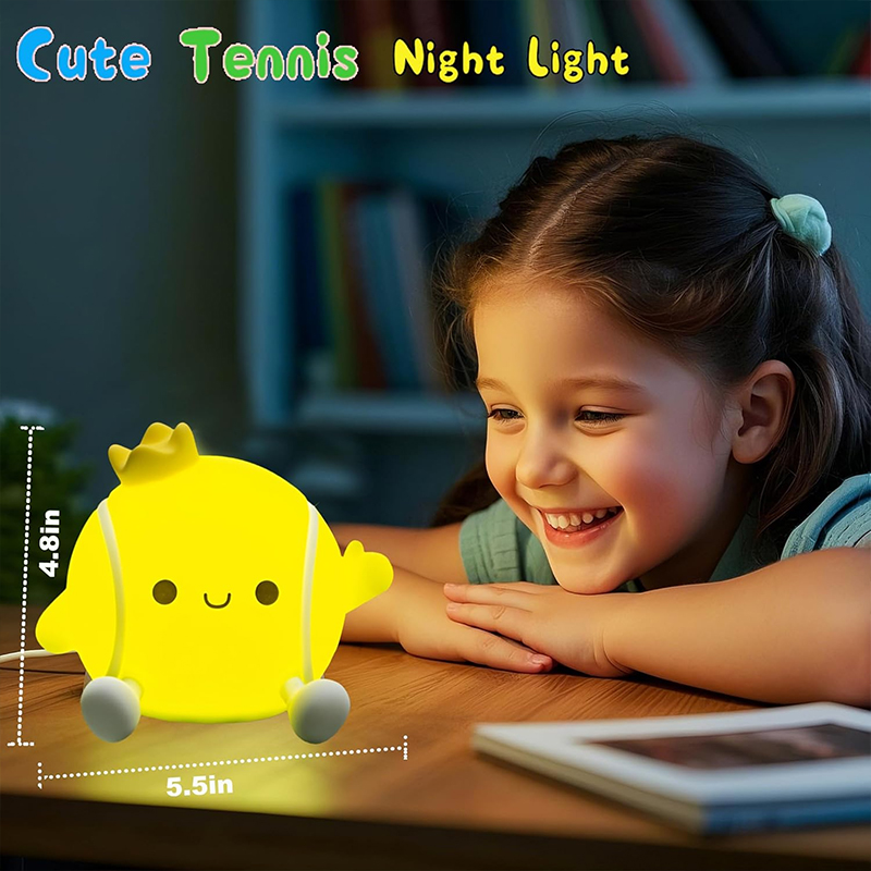 NEW Cute Tennis Night Light Si - Table Tennis Touch recension och pris