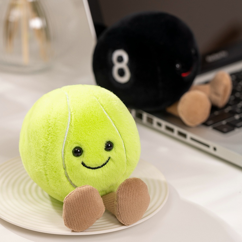 14CM Smiling Ball Plush Doll S - Table Tennis Movie recension och pris